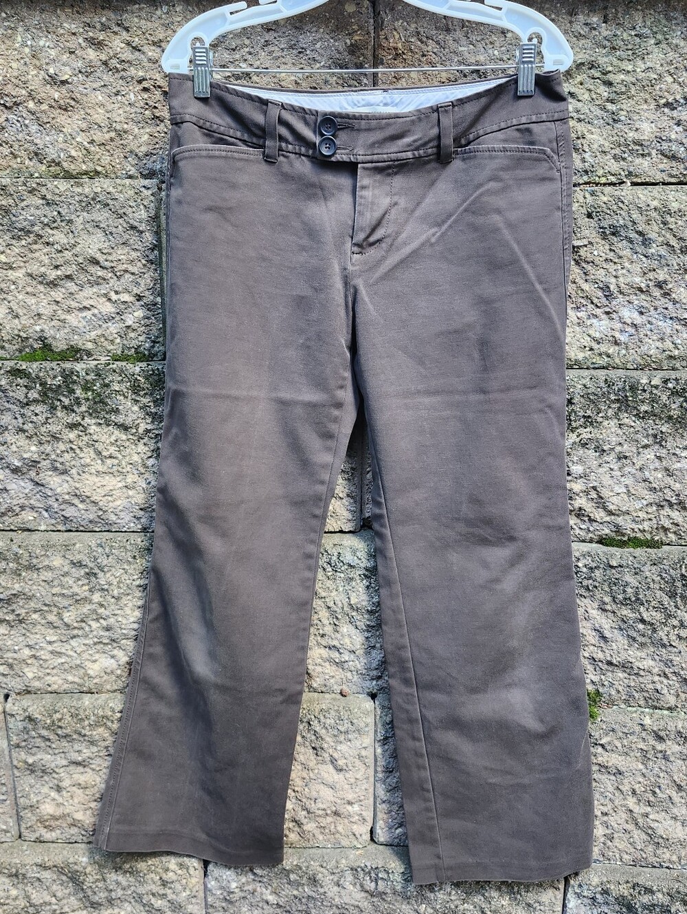 Women's Banana Republic Martin sz 8 petite 95% cotton 5% spandex Stretch trouser